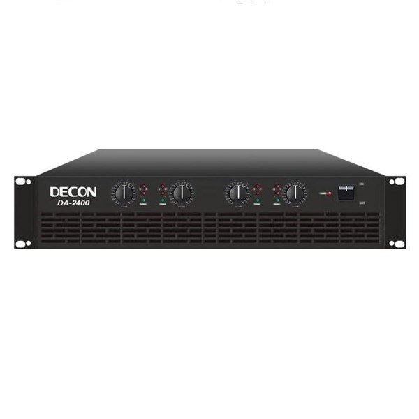 Decon DA 2400 4x650W/4 ohm Power Amplifikatör