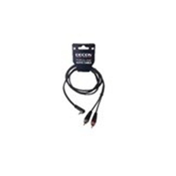Decon DC-370L1.5 - 1X3.5mm Stereo Jack To 2x RCA 3MT