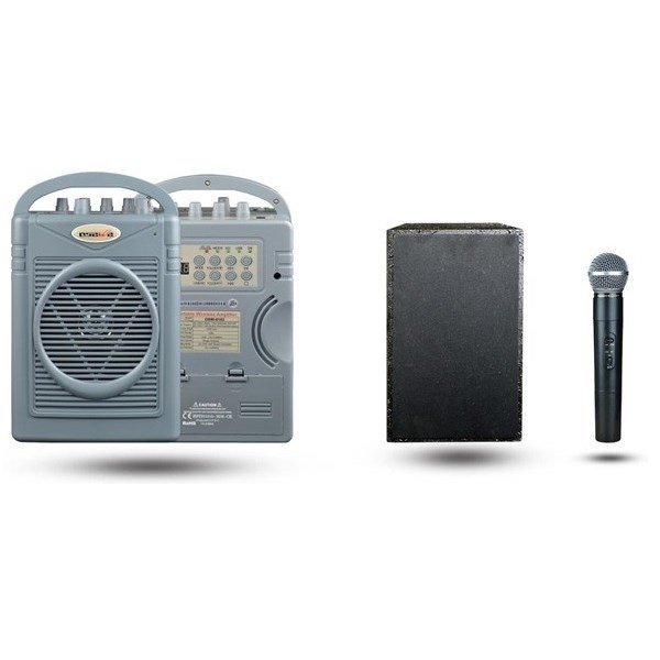 Osawa OSW 8102/E 50W Portatif Ses Sistemi + Hoparlör + El Mikrofonu