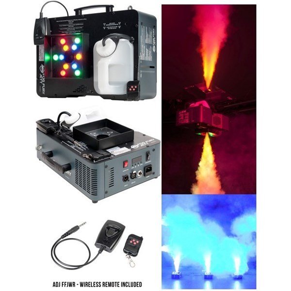 Amerikan Dj Fog Furry Jet - 700-Watt Sis Makinası 12x 3-Watt Led Boyama