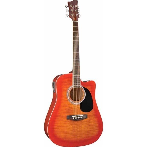 Jay Turser JJ 45 FCET CS Elektro Akustik Gitar