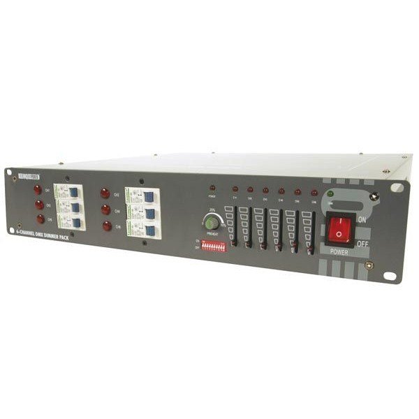 Amerikan Dj VDPDP 134D 6 Kanallı Dmx Dimmer Pack