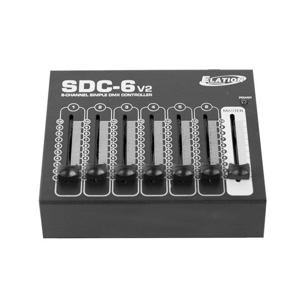 Elation SDC 6 V2 - 6 Kanal DMX Kontrol Ünitesi