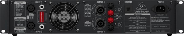 Behringer Europower EP2000 2x100W 2 Ohm Power Anfi