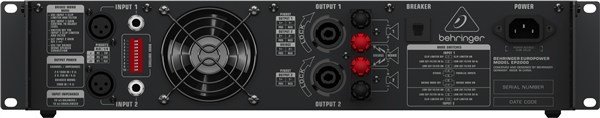 Behringer Europower EP2000 2x100W 2 Ohm Power Anfi
