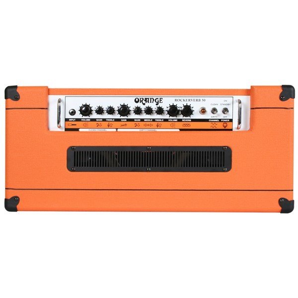 Orange Rockerverb 50w 2x12 Kombo MKII