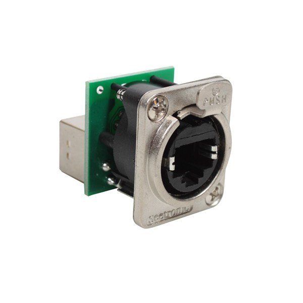 Seetronic SE8FDP Ön Panel Kilitli RJ45 Şase Konnektör