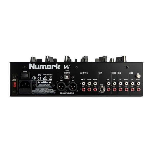 Numark M6 USB 4-Kanal Usb Dj Mikser