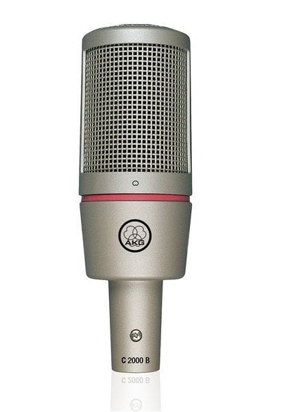 Akg C2000B Back-Electret Cardioid Studyo Kayıt Mikrofonu