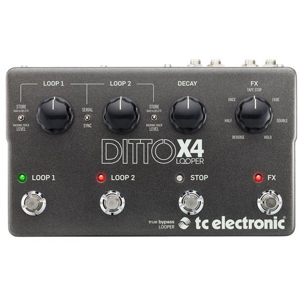 TC Electronic Ditto x4 Looper Gitar Loop Pedalı