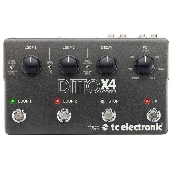 TC Electronic Ditto x4 Looper Gitar Loop Pedalı