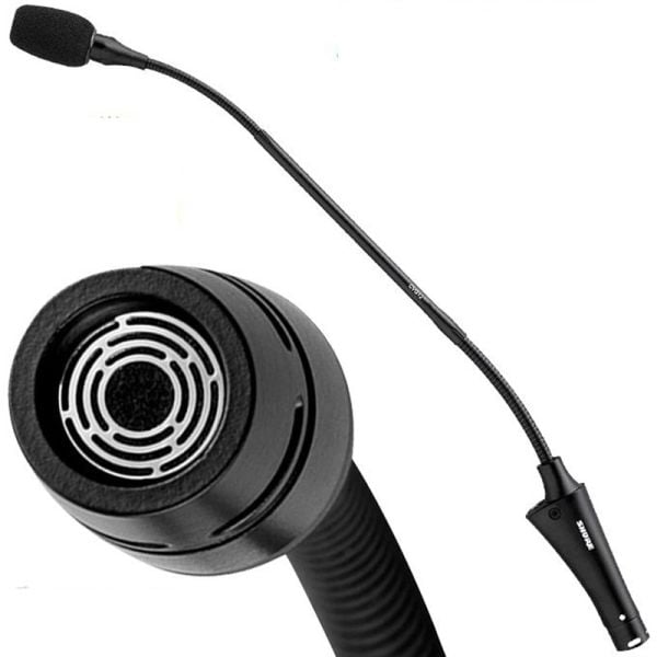 Shure CVG18S-B/C 18'' Kardioid Kondenser Ledli Kürsü Mikrofonu