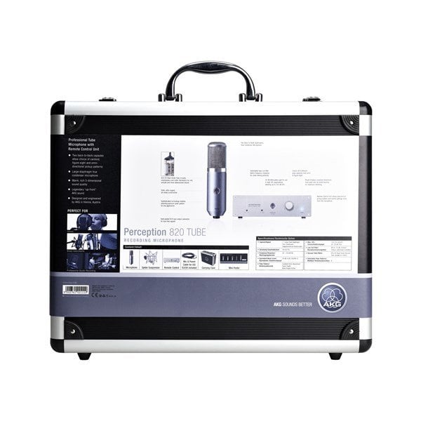 Akg Perception 820 Home Stüdio Kayıt Mikrofonu TUBE Pre Ampli ile Birlikte