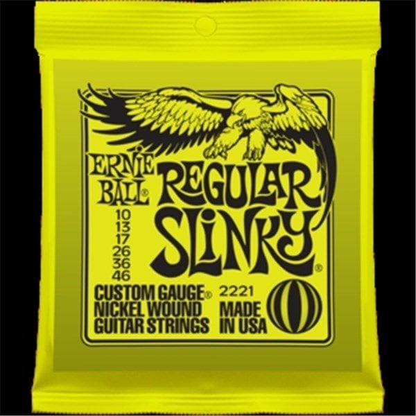 Ernie Ball P02221 Regular Slinky Nickel Elektro Gitar Teli