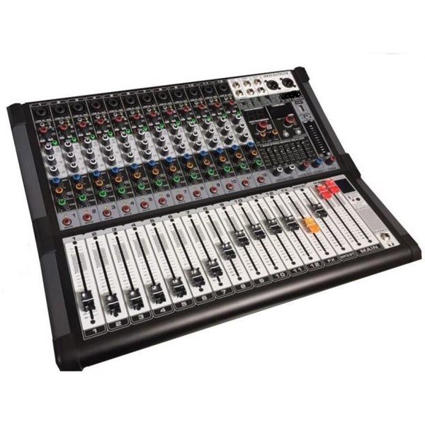 Spekon PRO-164 - 16 Mono 2 Stereo 4 Aux DSP Effekt, USB, BT Mikser
