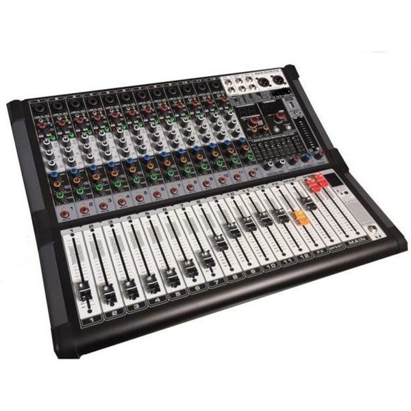 Spekon PRO-164 - 16 Mono 2 Stereo 4 Aux DSP Effekt, USB, BT Mikser