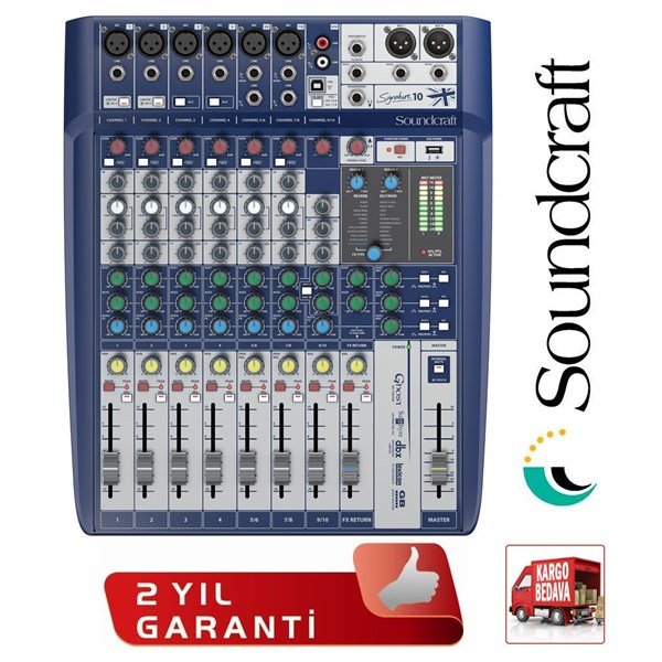 Soundcraft Signature 10 Deck Mixer