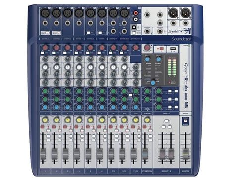 Soundcraft Signature 12 - 12 Girişli, Efekt, Usb Deck Mikser