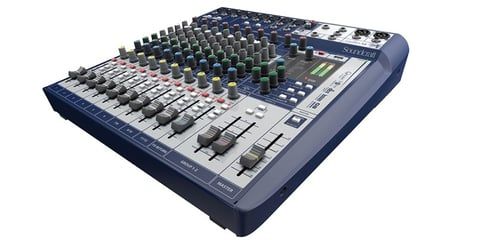 Soundcraft Signature 12 - 12 Girişli, Efekt, Usb Deck Mikser