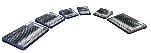 Soundcraft Signature 12 - 12 Girişli, Efekt, Usb Deck Mikser