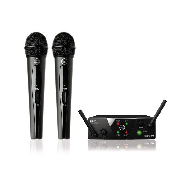 Akg WMS 40 Mini 2 Dual Vocal Çift El Telsiz Mikrofon