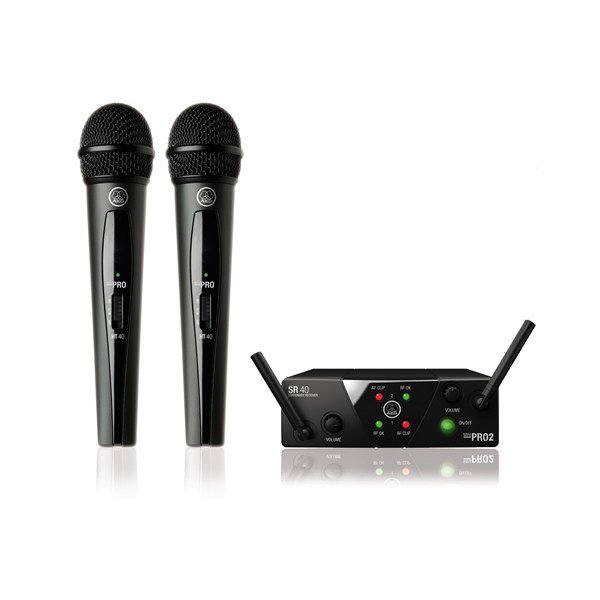 Akg WMS 40 Mini 2 Dual Vocal Çift El Telsiz Mikrofon