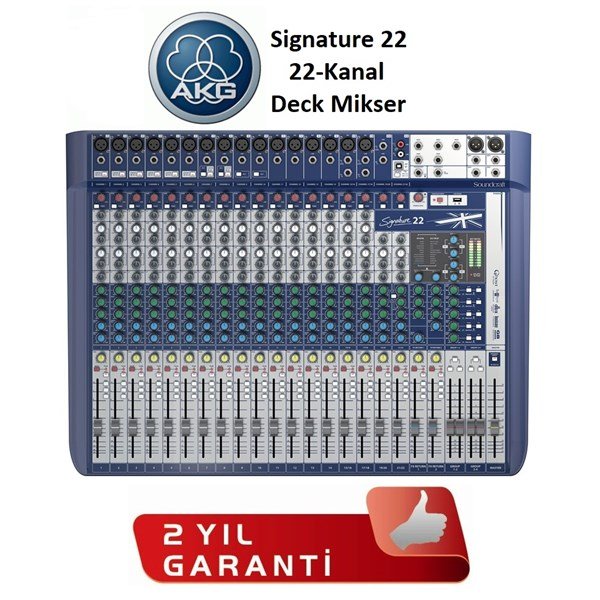 Soundcraft Signature 22 Analog Mikser