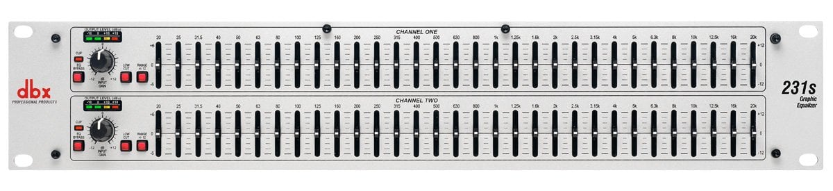 Dbx 231S Çift Kanal 31 Band Equalizer