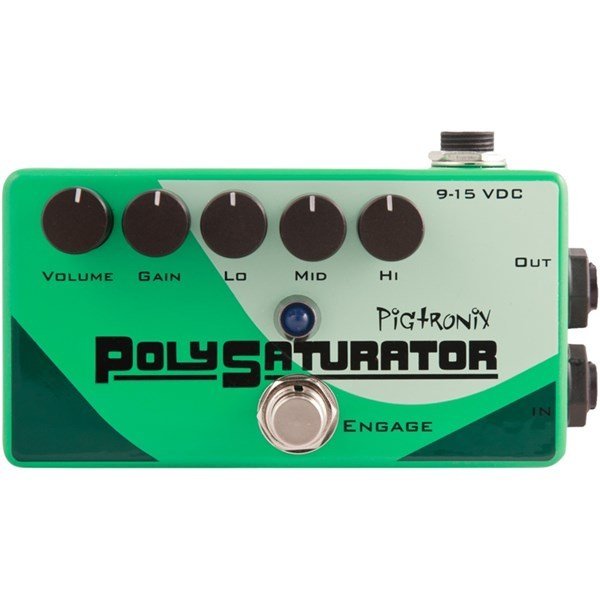 Pigtronix Poly Saturator Multi Stage Distortion/Ekolayzır Pedalı