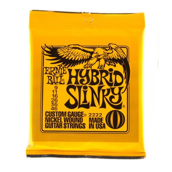 Ernie Ball P02222 Hybird Slinky Nickel Elektro Gitar Teli