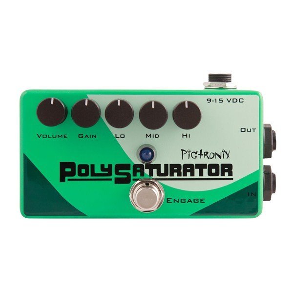 Pigtronix Poly Saturator Multi Stage Distortion/Ekolayzır Pedalı
