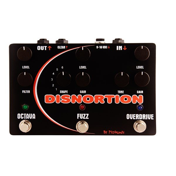 Pigtronix Disnortion Analog Octave/Fuzz/Overdrive Pedal