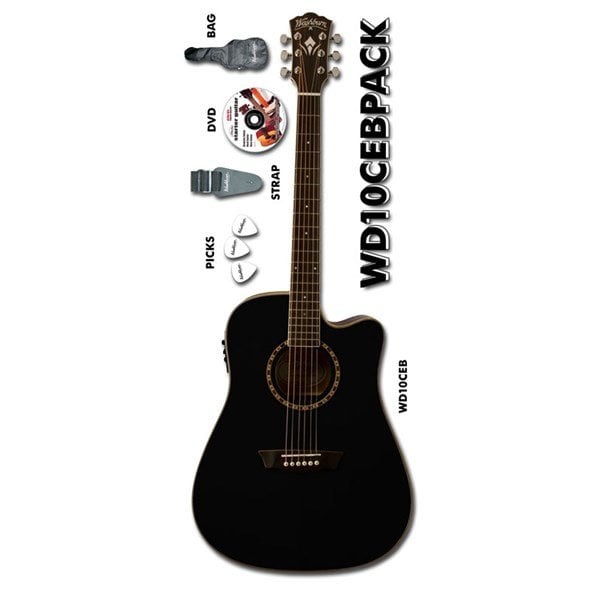 Washburn WD10CEB PACK