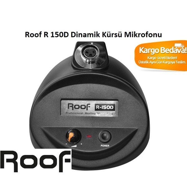 Roof R 150D Dinamik Kürsü Mikrofonu