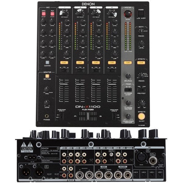 Denon DJ DN X1100 4 Kanal Dj Mikseri