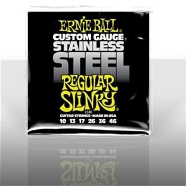 Ernie Ball P02246 Stainless Steel Regular Slinky Elektro Gitar Teli