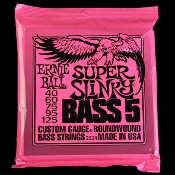 Ernie Ball P02824 Super Slinky Nickel Bas Gitar Teli
