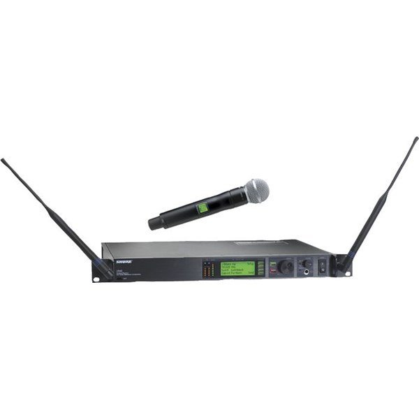 Shure  UR4S+/SM58 El Tipi Telsiz Mikrofon Seti