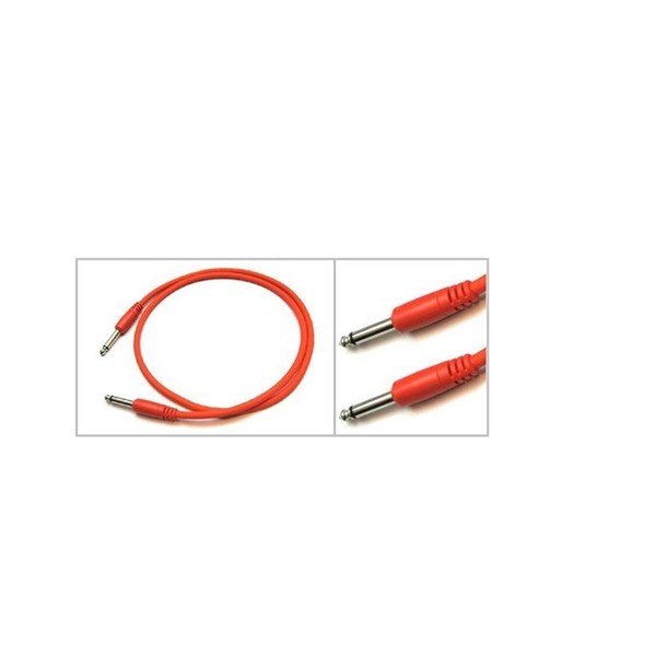 Kirlin Ic-241/Rd 3 Metre Enstrüman Gitar Kablosu Kırmızı