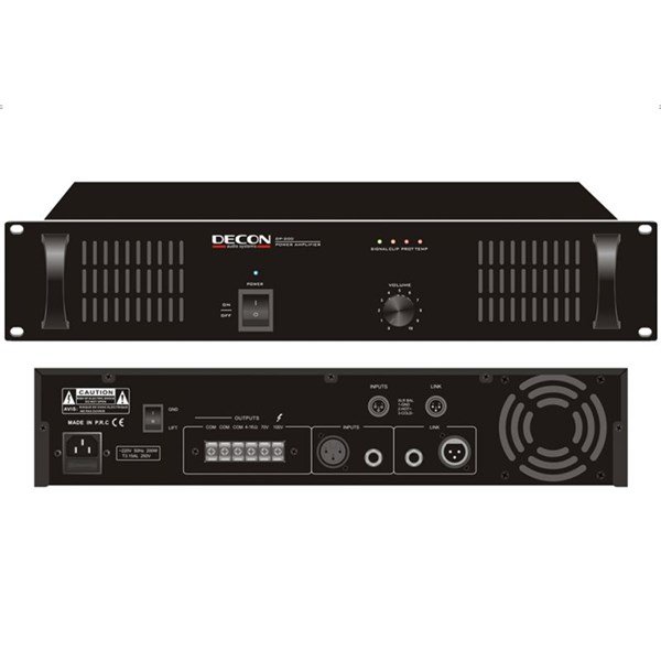 Decon DP 200 200W Trafolu Power Amfi