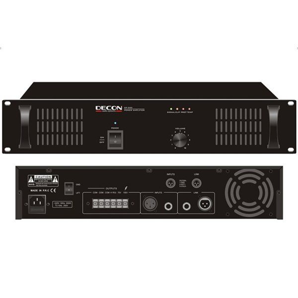 Decon DP 200 200W Trafolu Power Amfi