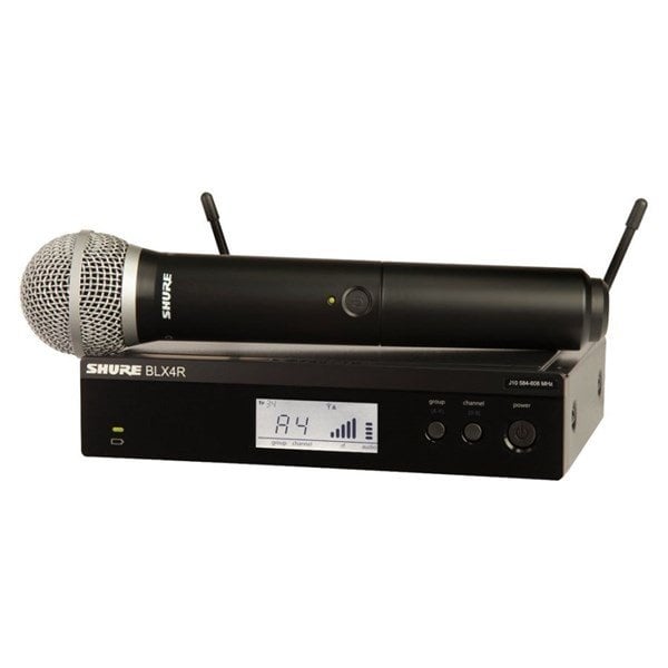 Shure BLX24RE/PG58 El Tipi Telsiz Mikrofon Seti