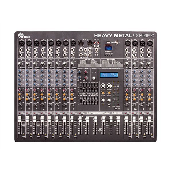 Fomix HM 1222FX 14 Girişli Efektli Ses Mikseri