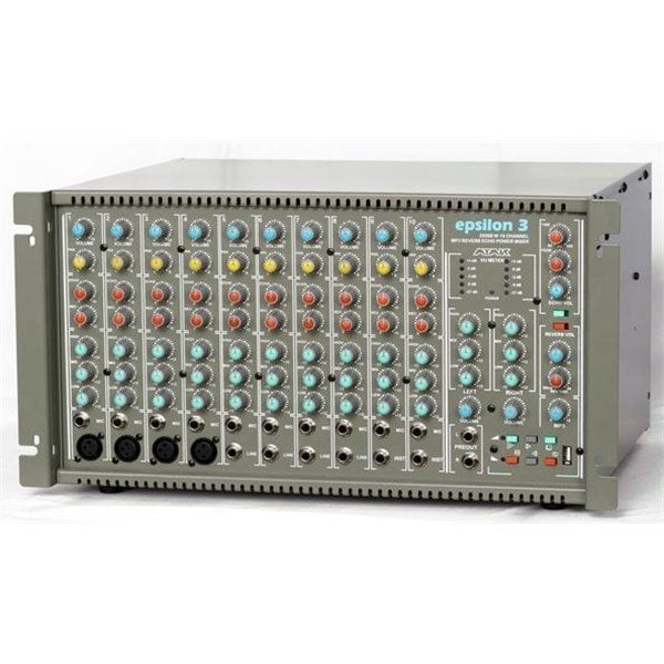 Atak Epsılon 3 - 10 Kanal 2x500W eko reverb MP3 Amfili Mikser