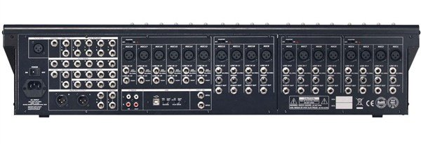Topp Pro MX 24.4/DSP 24-Kanal Profesyonel Deck Mikser