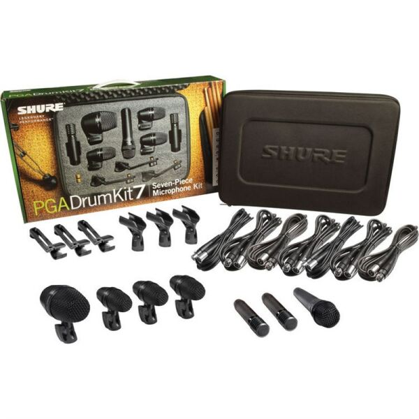 Shure PGADrumKit7 - 7 Parça Davul Mikrofon Seti