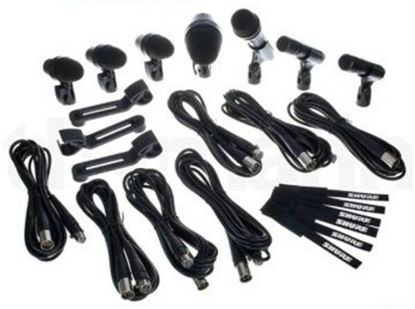 Shure PGADrumKit7 - 7 Parça Davul Mikrofon Seti