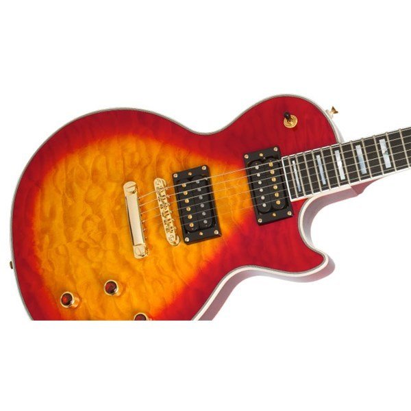 Epiphone Prophecy Les Paul Custom Plus GX Heritage Cherry Sunburst Elektro Gitar