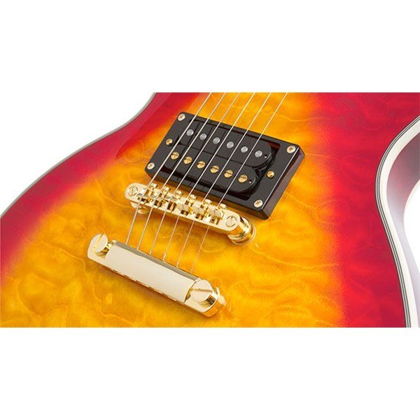 Epiphone Prophecy Les Paul Custom Plus GX Heritage Cherry Sunburst Elektro Gitar