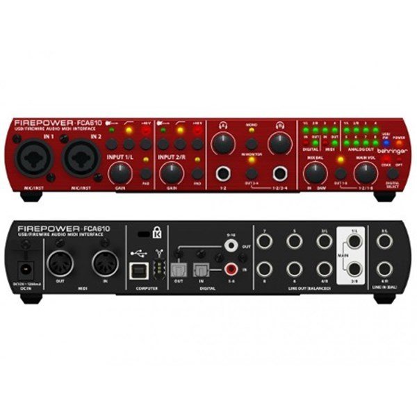 Behringer Firepower FCA610 6 in 10 out Ses Kartı